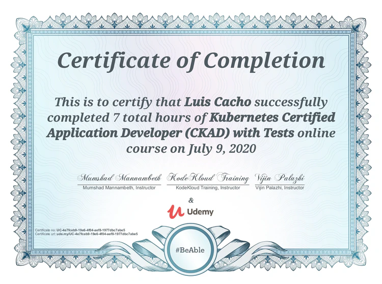 Udemy - CKAD