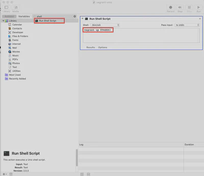 Automator Workflow