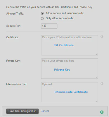 Rackspace Portal - Cloud Loud Balancer